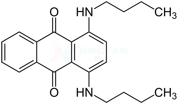 溶劑藍35分子結(jié)構(gòu)圖